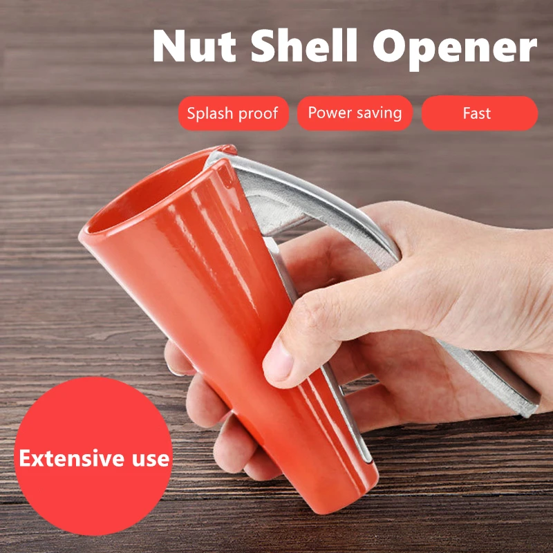 

Funnel Nutcracker Kitchen Novel Kitchen Accessories Walnut Opener Pliers to Open Walnuts Gadget Hazelnut Clip Nut Tongs Sheller