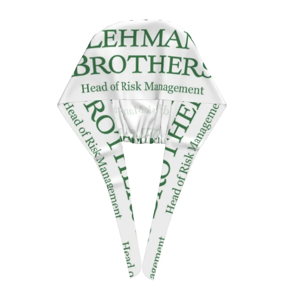 Фото Медицинская шапочка Lehman Brothers Risk Management 2008 Fin Scrub Hat для врачей, хирургов, мужчин и женщин, регулируемая, для стоматологов №3