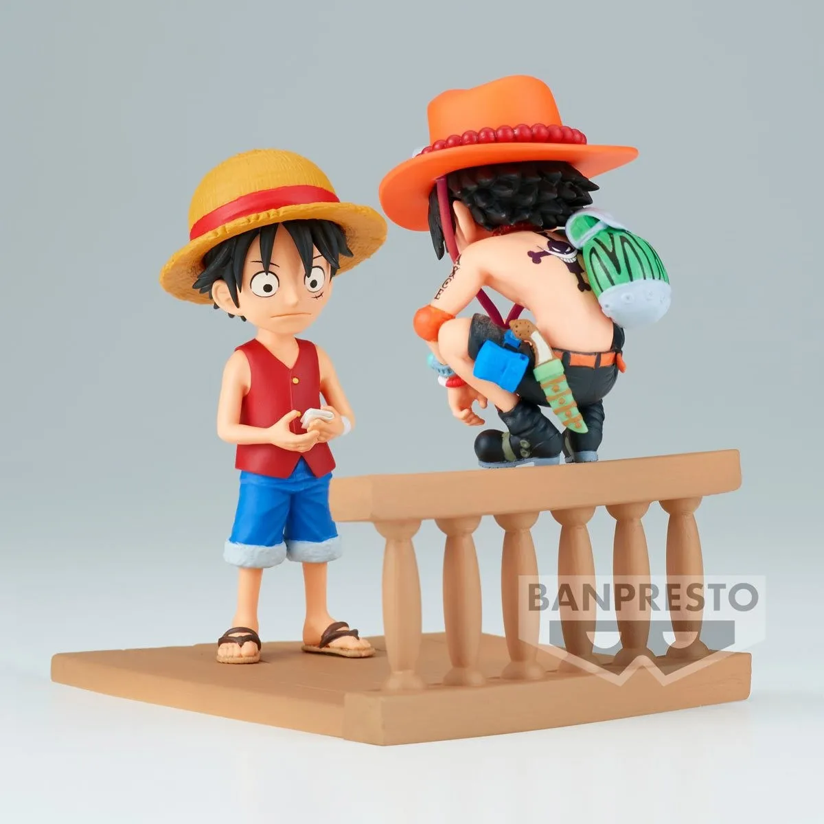 Оригинальный BANPRESTO WCF SPECIAL One Piece Sabo Nika Monkey D Luffy Ace Аниме Фигурка Игрушки Кукла ПВХ