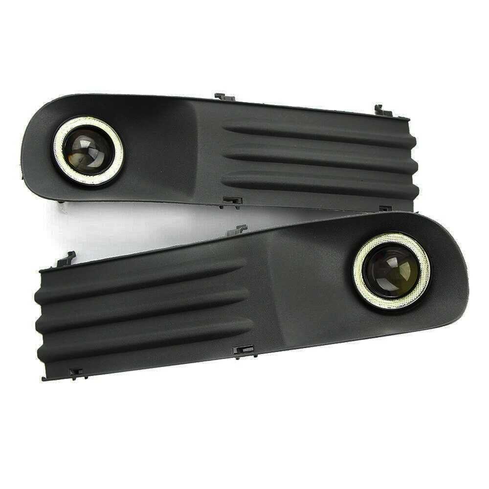 Автомобильные противотуманные фары лампы решетки ангельских глаз + жгут для Vw