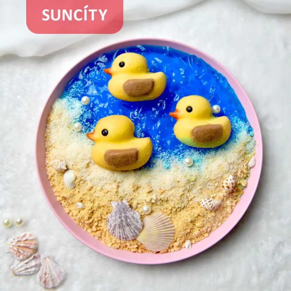 

Cute Silicone Mold Duck Shape Chocolate Mold Baking Pastry Cake Decorating Tools DIY Cookie Ice Cream Biscuit Candy Moulds