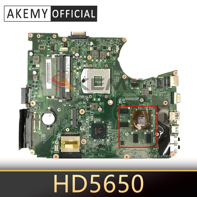 

AKEMY DABL6DMB8F0 A000076400 Mainboard For Toshiba satellite L650 L655 laptop motherboard HM55 DDR3 HD5650 GPU free cpu