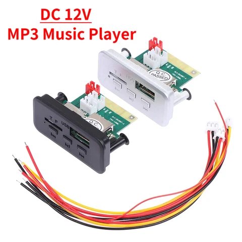 MP3-плеер декодер 12В Bluetooth 5.0 с поддержкой FM