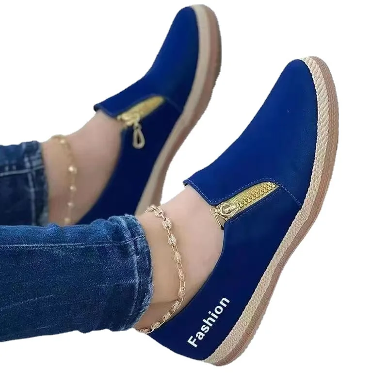 New Women Canvas flats Shoes Autumn Spring Classic Walking Casual Sneakers Leisure and comfort Fashion Running Shoes PLarge siz