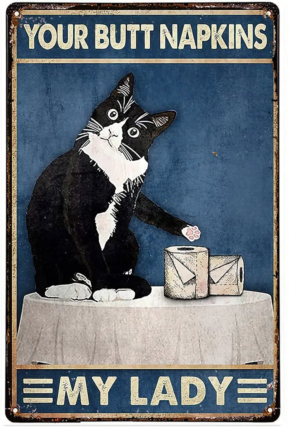 

Металлические оловянные знаки My Lady Your ягодицы, привлекательные Настенные подвесные Плакаты для таверны, дома, комнаты, ресторана, магазина
