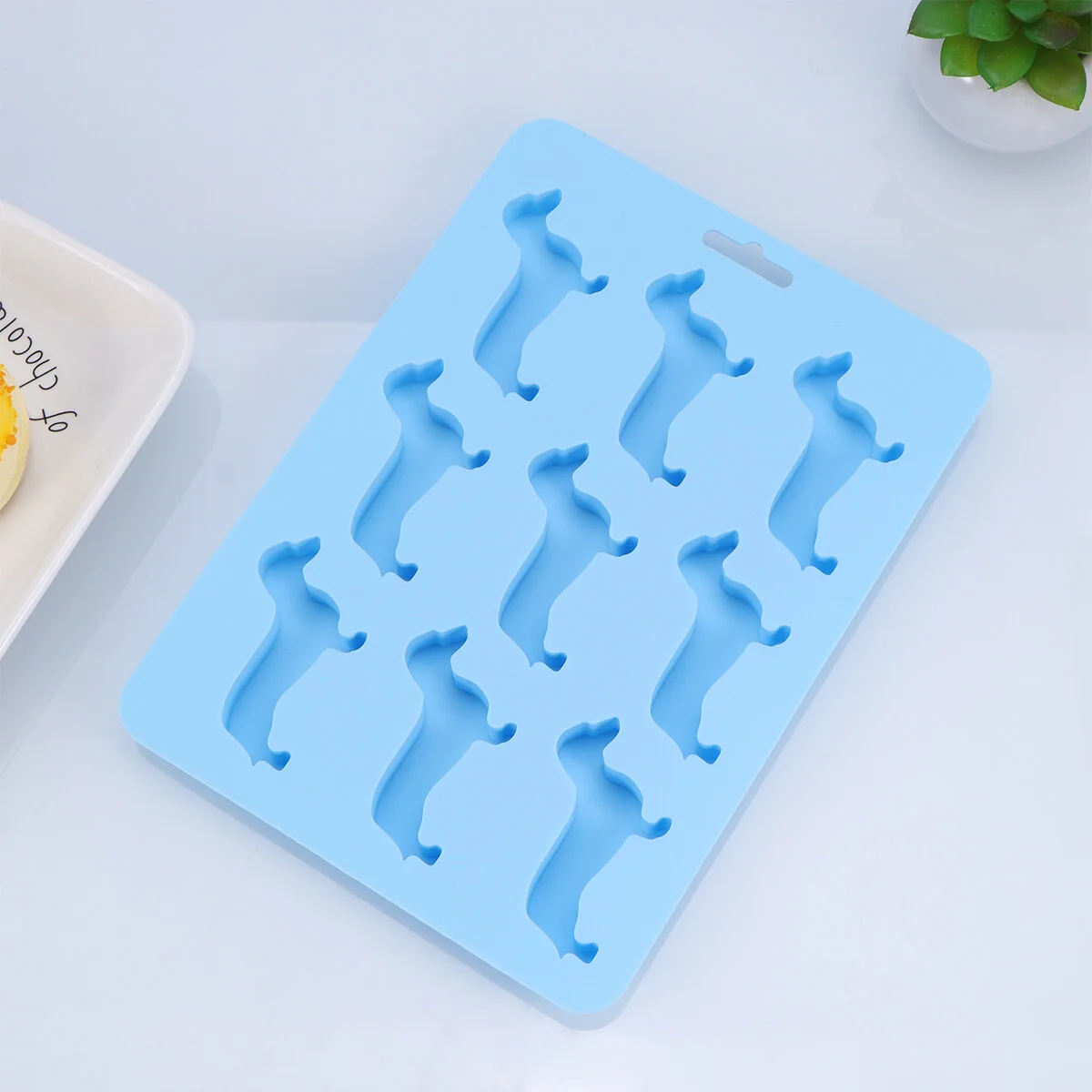 

Dog Snacks Animal Cookie Ice Cube Mold DIY Dachshund Creative Cartoon Baking