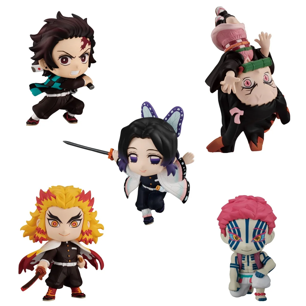 

Original Bandai Adverge Demon Slayer Kochou Shinobu Rengoku Nezuko Tanjirou Action Figure Toys Anime Figurals Brinquedos