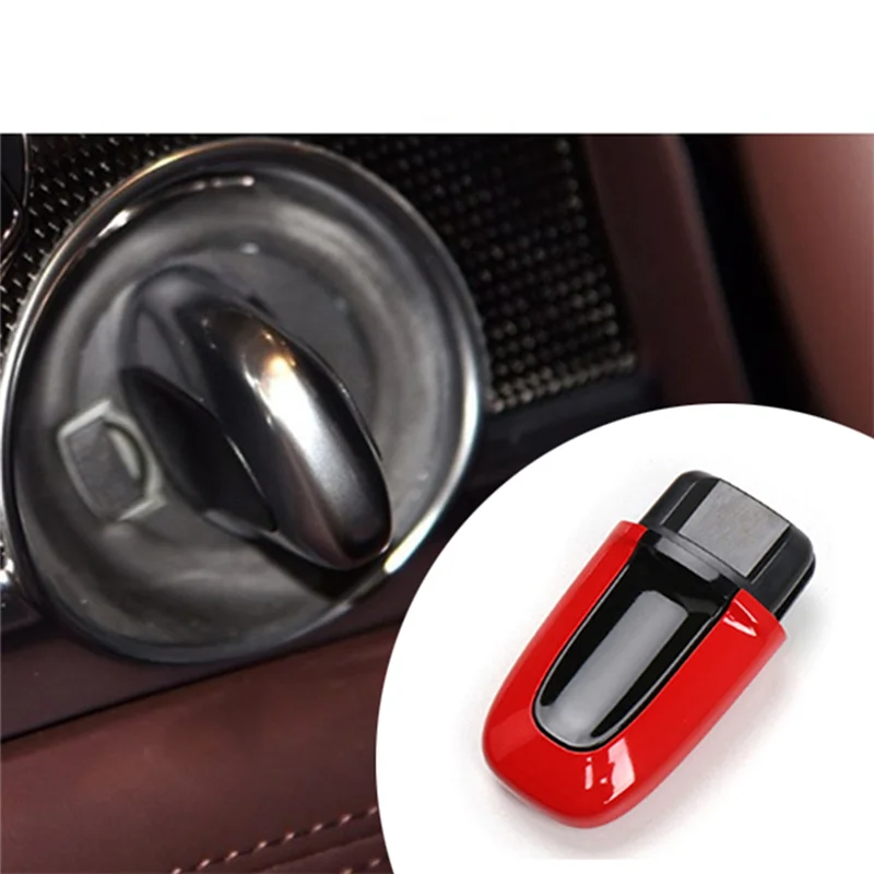 Ключ запуска автомобиля накладка зажигания одним щелчком мыши для 911 2013-2023 ключ