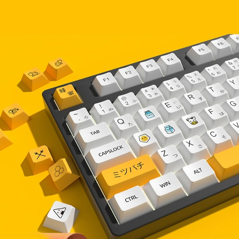 

Механическая клавиатура, колпачки для клавиш, оригинальная модель XDA Profile, 132 клавиш, сублимация для переключателей Cherry MX