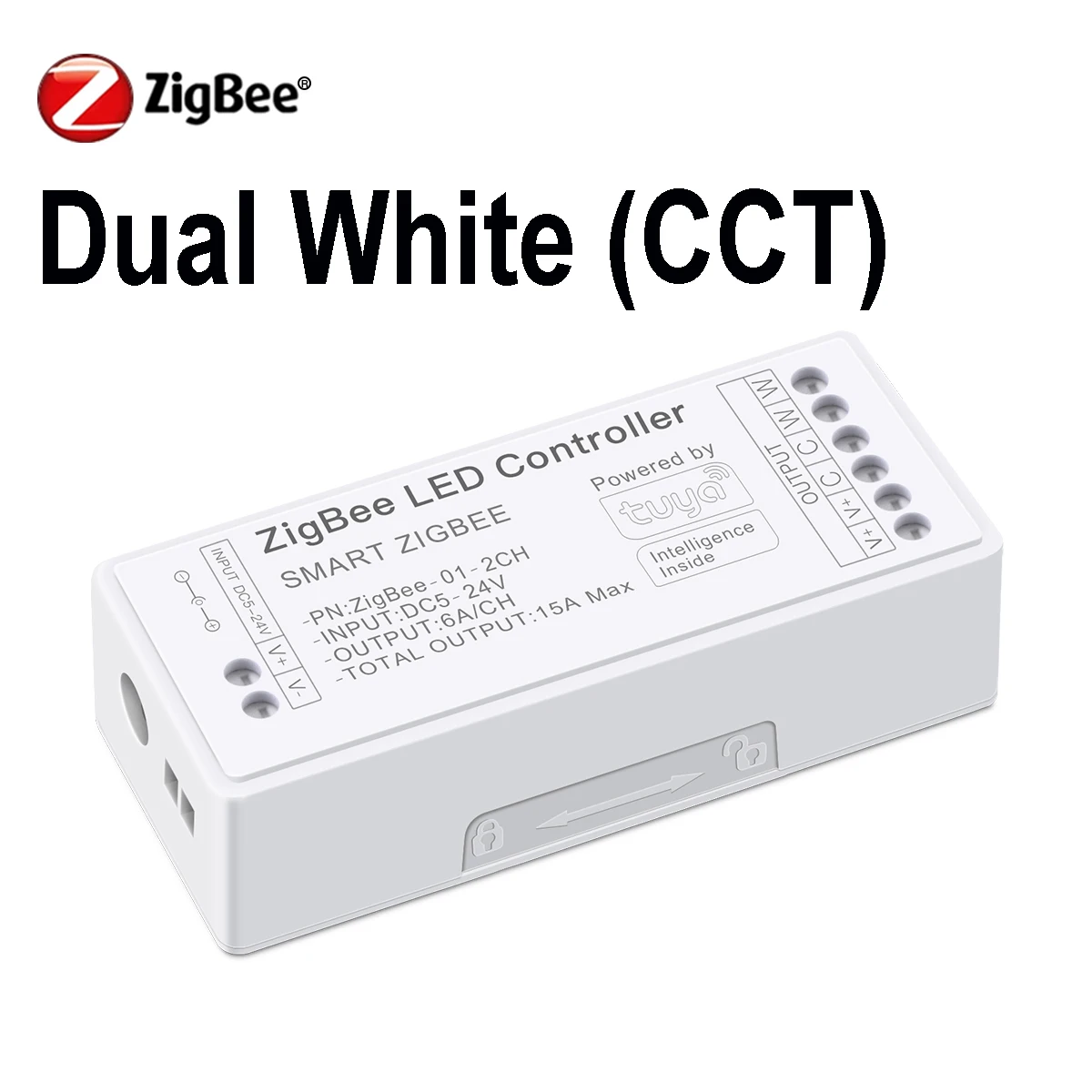 

Диммер для светодиодных лент Tuya Zigbee 12/24В