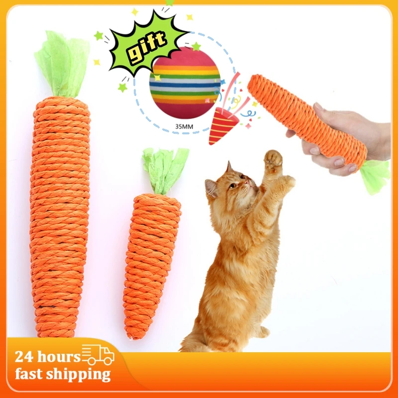 

Dog Toys Carrot Pet Toys Durable Cotton Rope Woven Puppy Chew Toys for Dogs Molar Cleaning Teeth Pet Supplies Dog Accessories