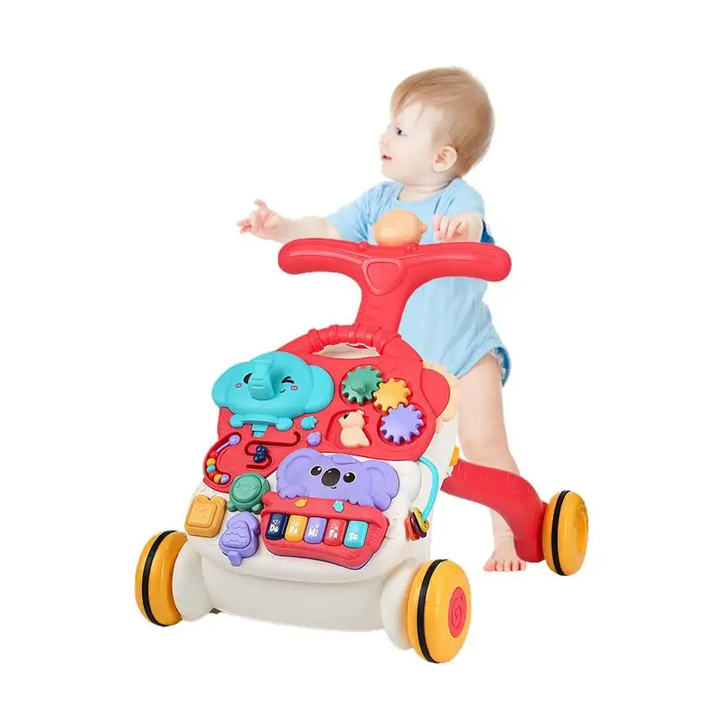 

Baby Walker For Girls Sit-to-Stand Learning Walker Baby Push Walker For Girls Baby Walker With Educational Activity Center