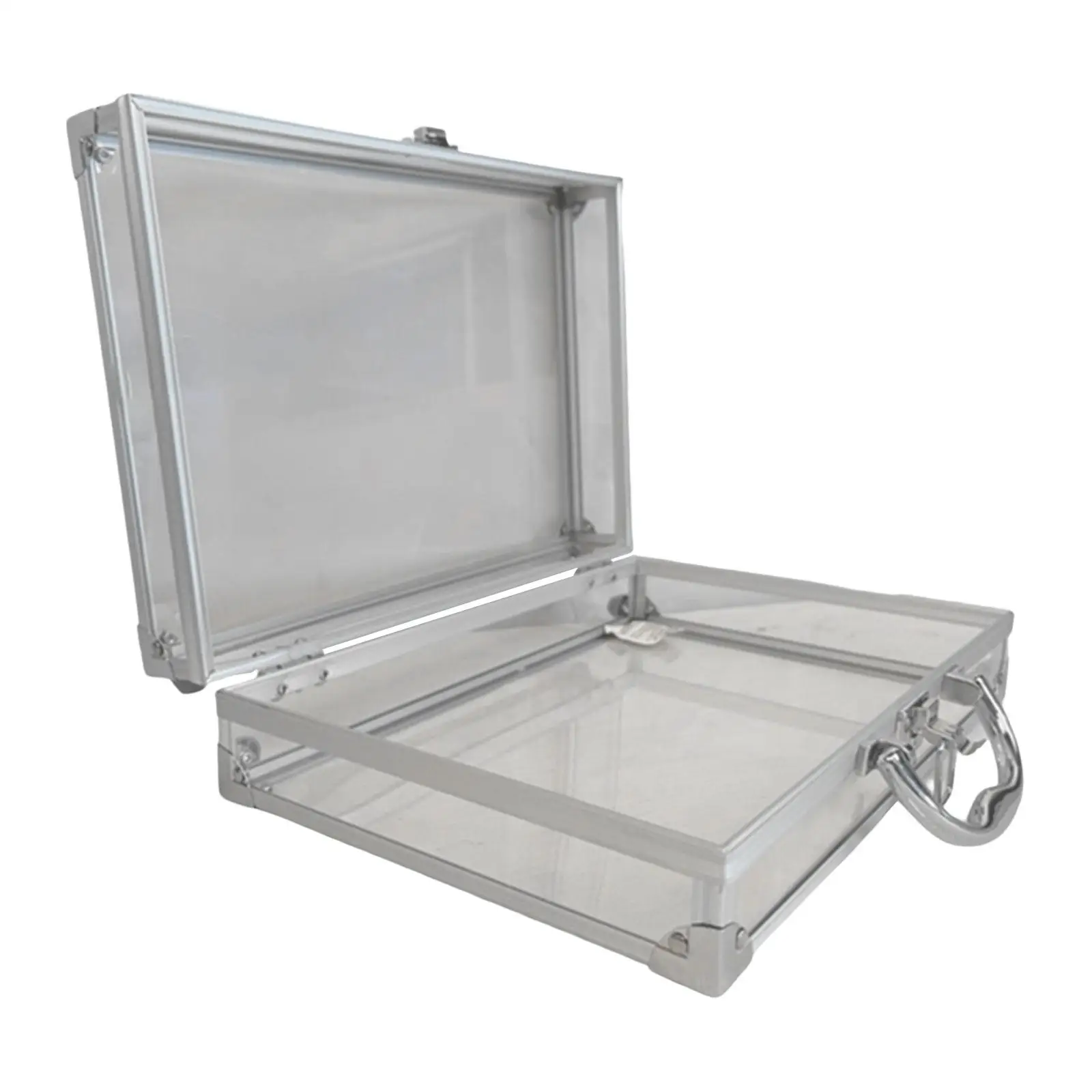 

Aluminum Alloy Carrying Case 300x210x80mm Travel Cosmetic Case for Men Women