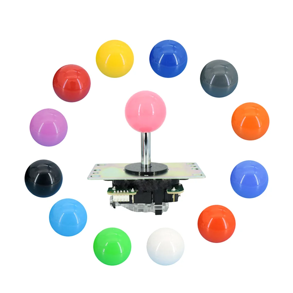1pc Original Sanwa Joystick JLF TP 8YT Fighting Rocker With Topball 5pin Wire Jamma Arcade Vending Game PC PS3 PS4 XBOX Kit DIY |
