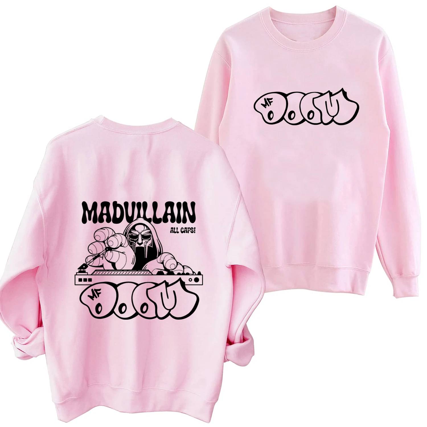 MF Doom Madvillainy All Caps 2024 музыкальный подарок для фанатов с длинным рукавом Осенняя