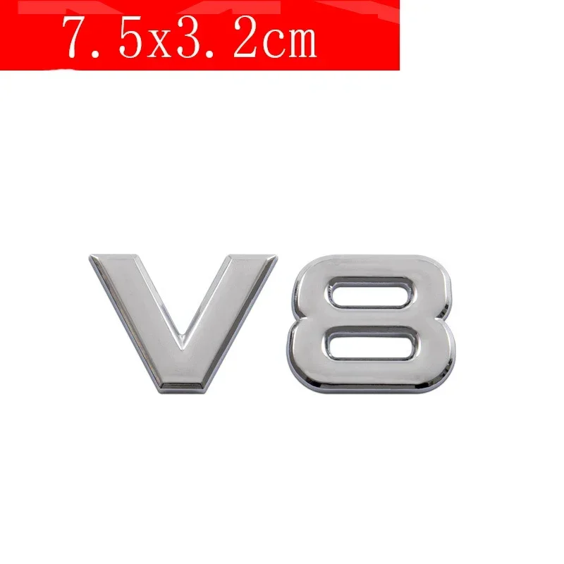 Металлическая Эмблема кузова автомобиля наклейка на заднюю часть багажника lebi V6