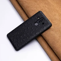 ostrich skin phone case for huawei mate 20 10 9 pro p10 p20 lite soft tpu edge cover for honor 8x max 9 10 nova 3 3i capa