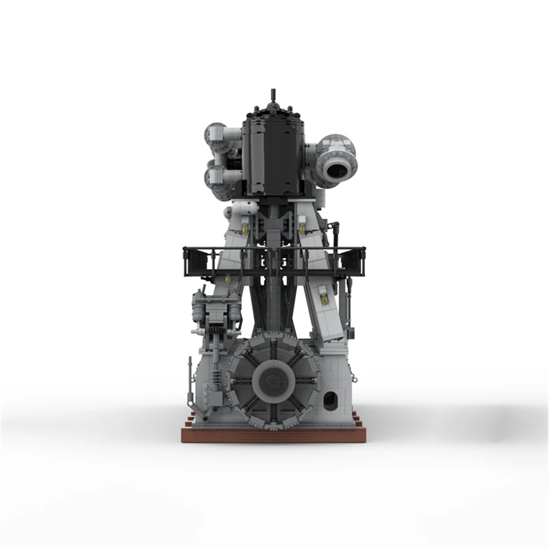 MOC- 157380 Большой корабельный двигатель возвратно-поступательный паровой с тройным