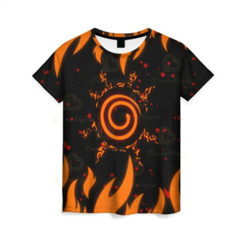 

Pain Sharingan Akatsuki Uzumaki Naruto Summer T-shirt Tees Kurama Oversized Cosplay Uchiha Sasuke Men Outerwear Tops