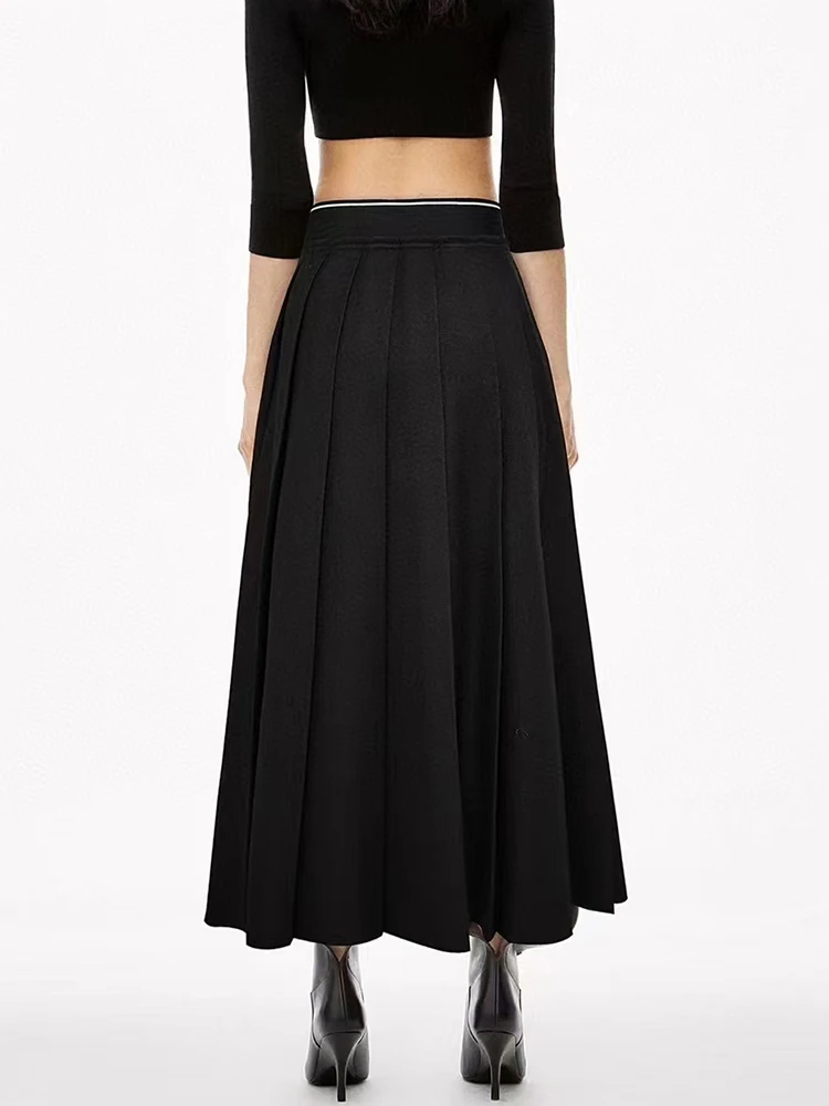 Юбка-пуф женская с высокой талией эластичная универсальная Свободная юбка в