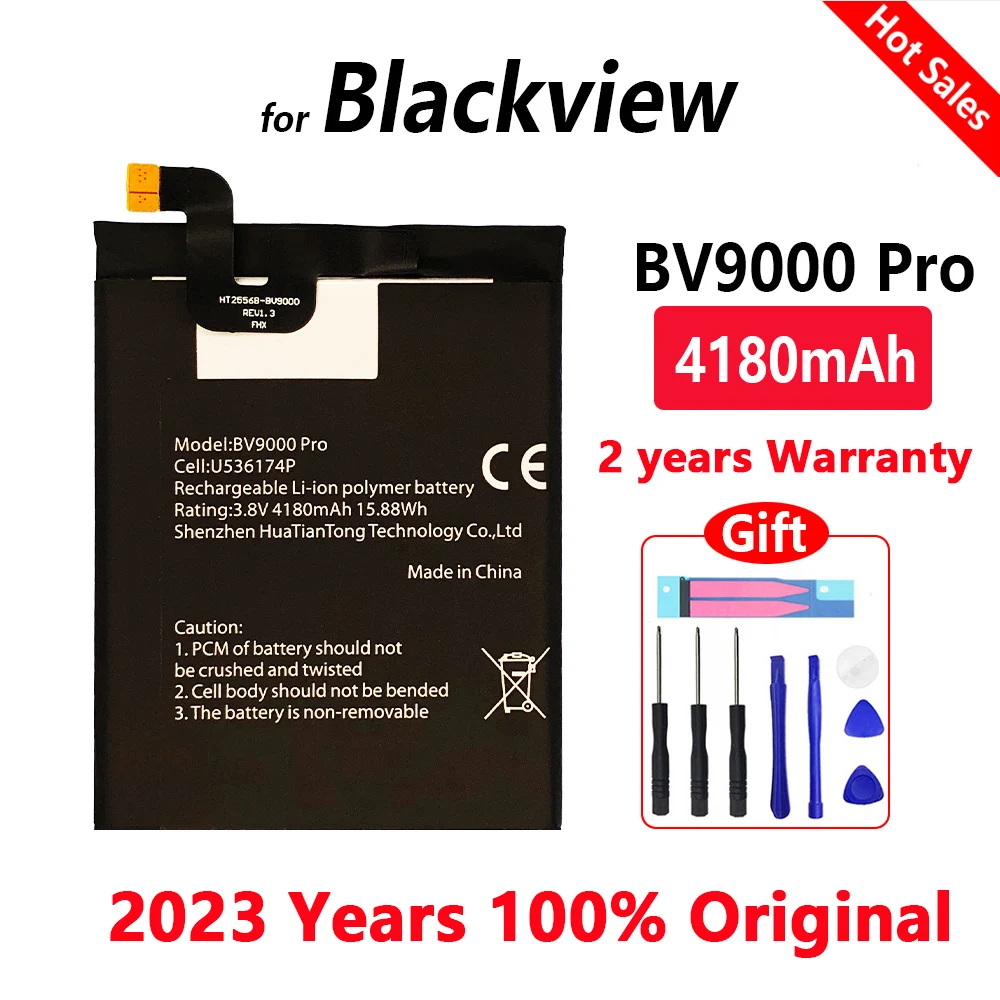 

Оригинальный аккумулятор 4180 мАч BV 9000, Новый аккумулятор для Blackview BV9000 Pro BV9000pro, оригинальные сменные батареи, аккумулятор с подарочными инстр...