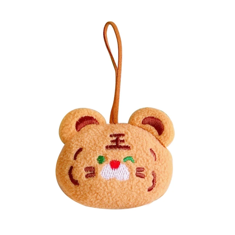 

Cartoon Little Tiger Pendant Plush Animal Tigers Doll Keychain Ornament