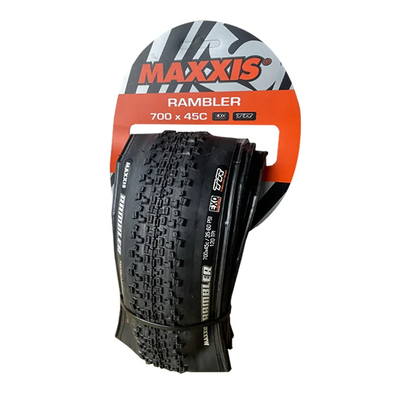 

MAXXIS RAMBLER Gravel Bike Tubeless Tire 700×45C/40/38 60/120tpi 700C Road Bicycle Off-Road Foldable Tires