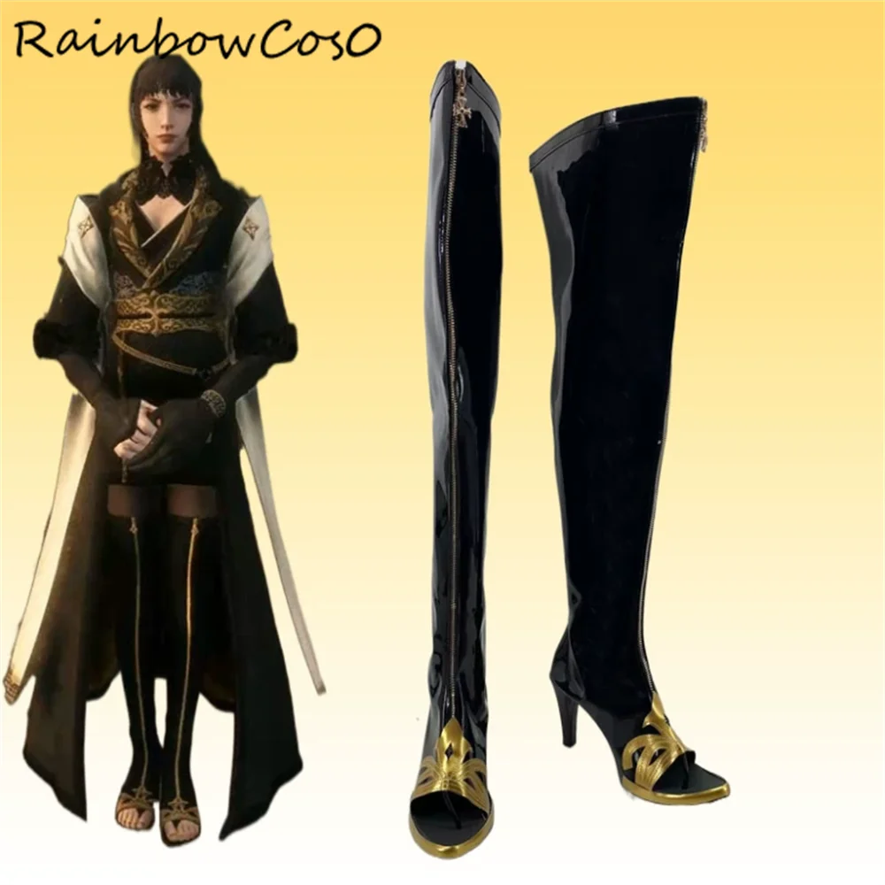 Обувь для косплея Gentiana ultifantasy XV сапоги аниме Хэллоуин RainbowCos0 W4269