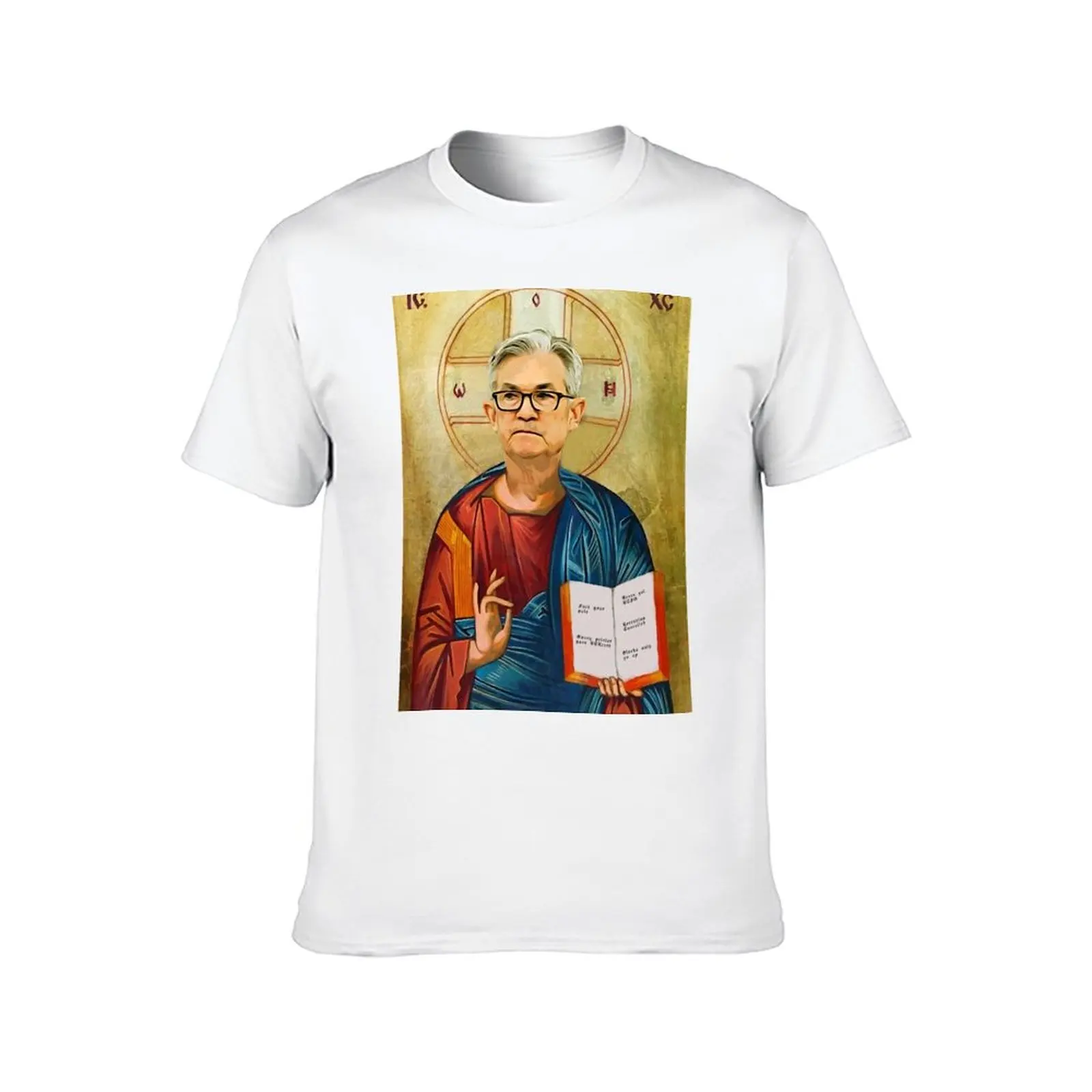 Футболка Wall Street Bets WSB Reddit Jerome Powell JPOW Fed Holiness Money go Brrrr роскошные мужские футболки для