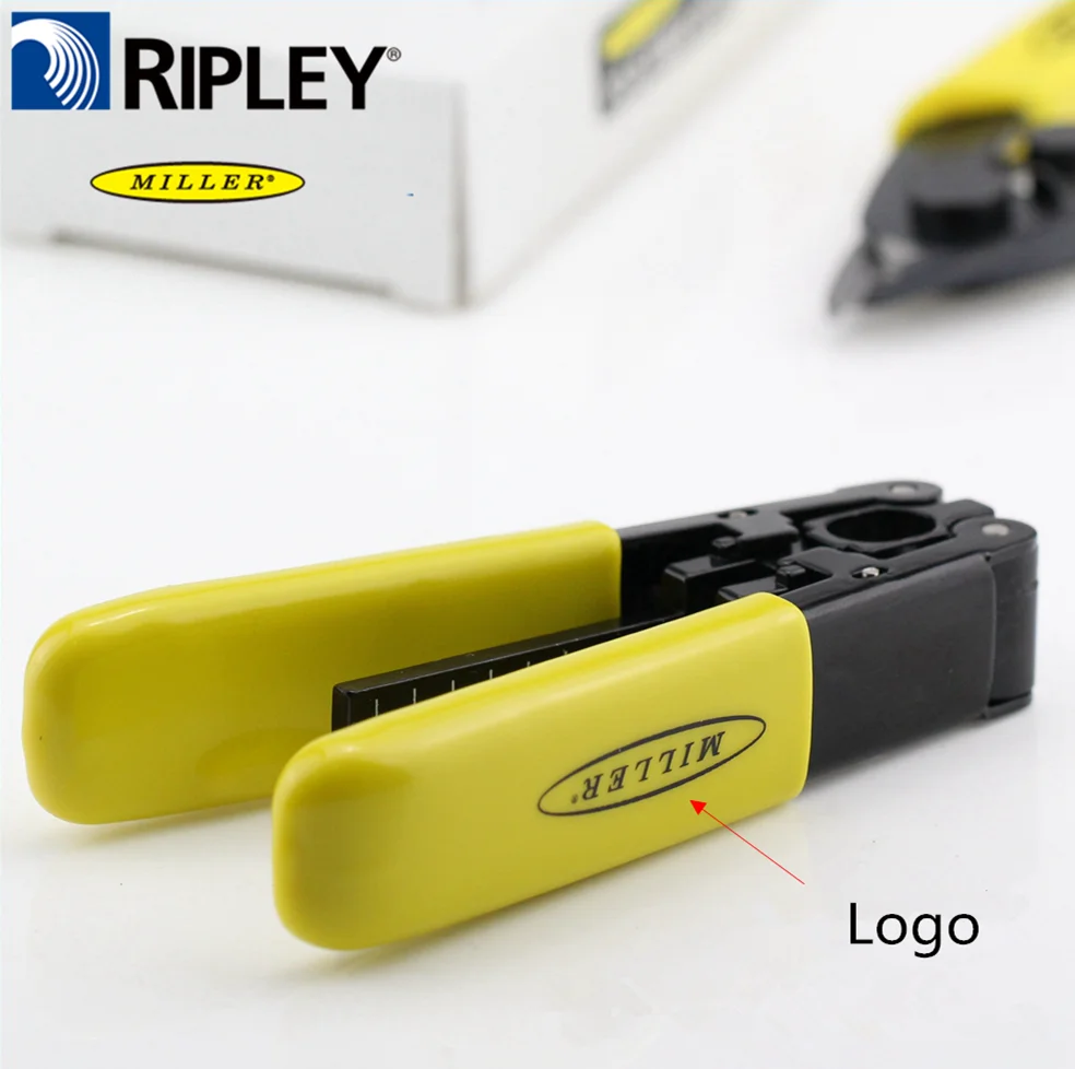 Original imported Miller FIOS Fiber Optic Stripper FO-IS stripping pliers 81570 Leather fiber optic cable strippers tool