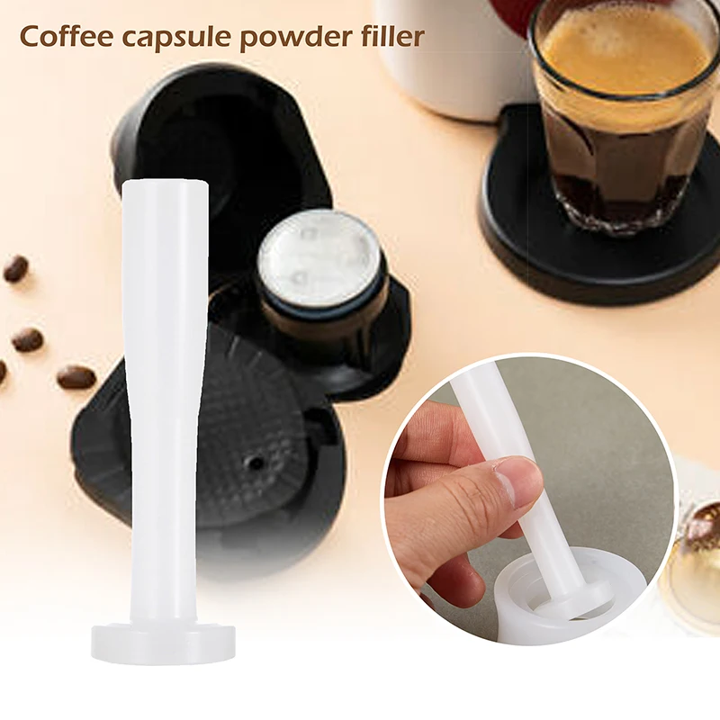 

Coffee Capsule Powdered Hammer Coffee Tool Accessories for Nespresso Coffee Capsule Easy Operation Tamper PP Food Grade Material