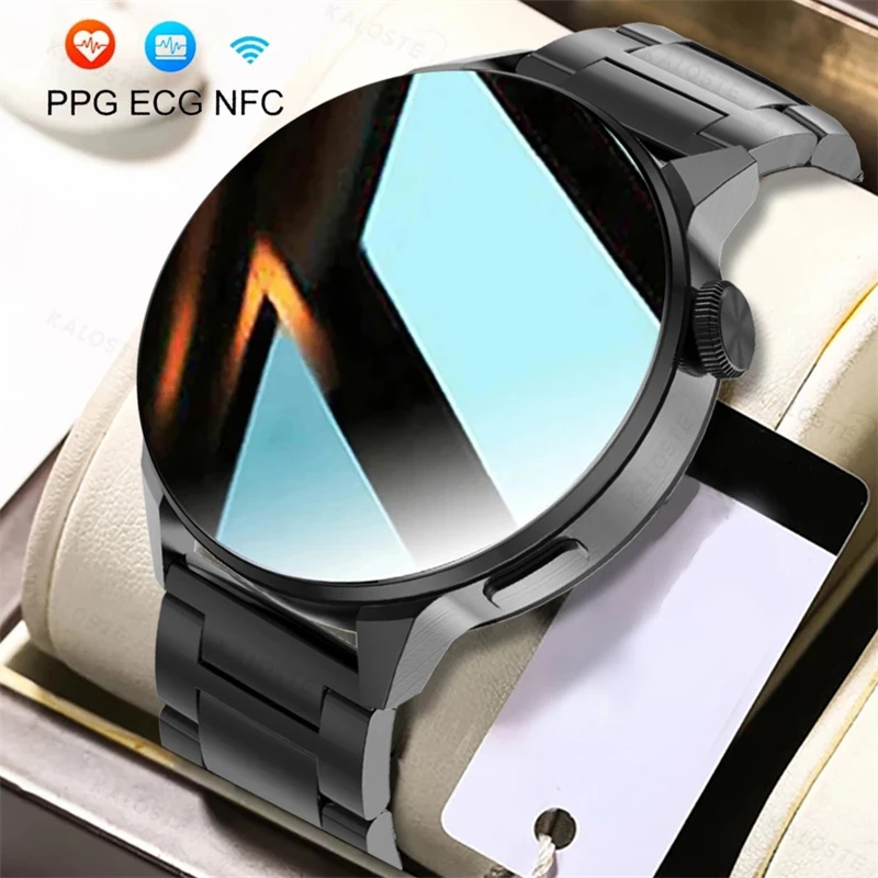 

For Samsung Xiaomi Huawei NFC Smart Watch Men Wireless Charging Bluetooth Call Watches ECG Women Smartwatch for Android Ios