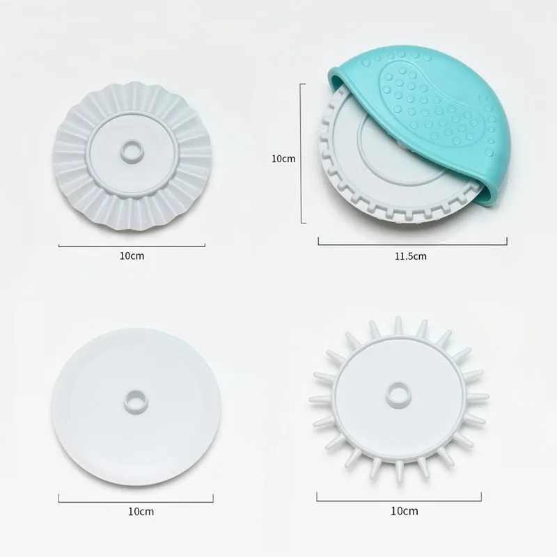 Режущий обжимной ролик для печенья волнистая форма пучка Кондитерский Резак