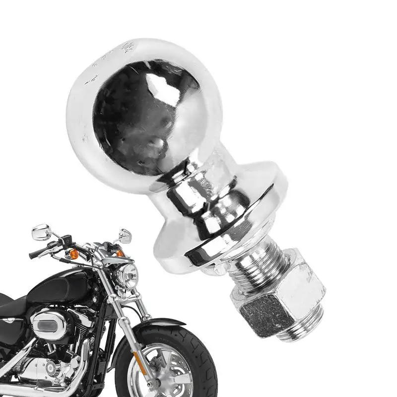 

Шарики для прицепа, хромированный шариковый кронштейн для прицепа, крепкий и прочный Хромированный шарик для сцепки прицепа для автомобилей и грузовиков