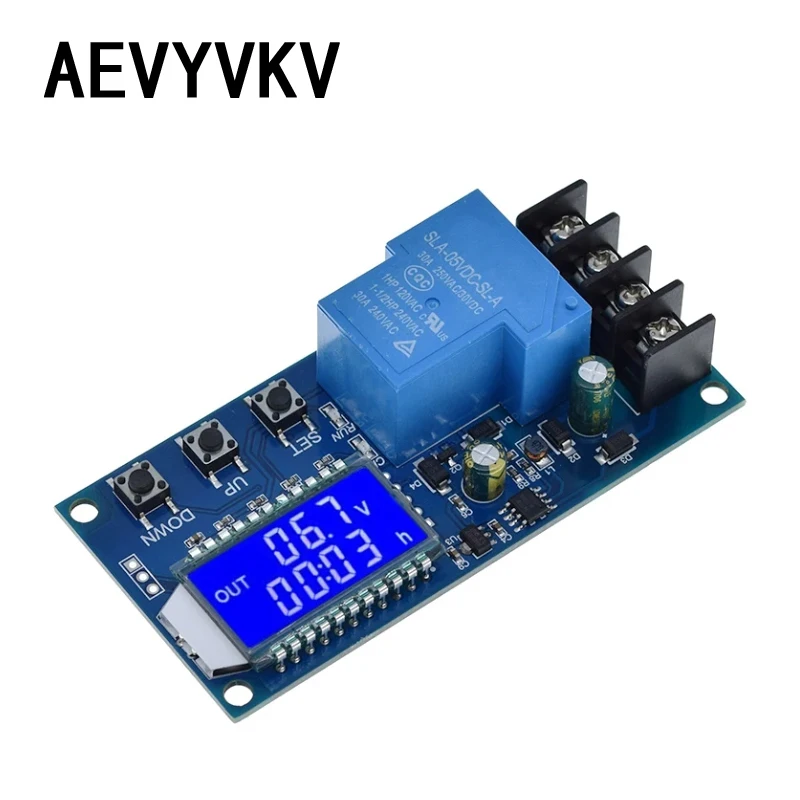 Солнечный контроллер заряда XY-L10A 6-60В 10А для литий-ионных аккумуляторов