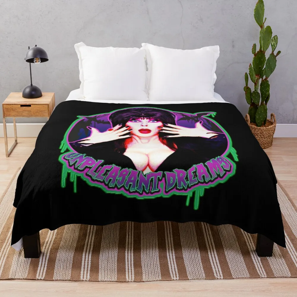 

Mistress of the dark Throw Blanket Weighted Blanket Beautiful Blankets WarmBlanket
