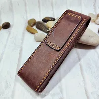 Кожаные чехлы для ножа или мультитула, крепятся на ремень#1