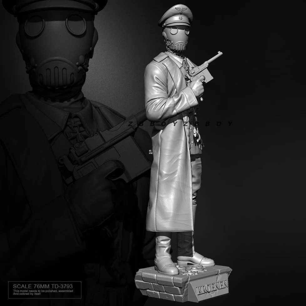 Наборы моделей из смолы 76 мм бесцветная и самособранная фотография