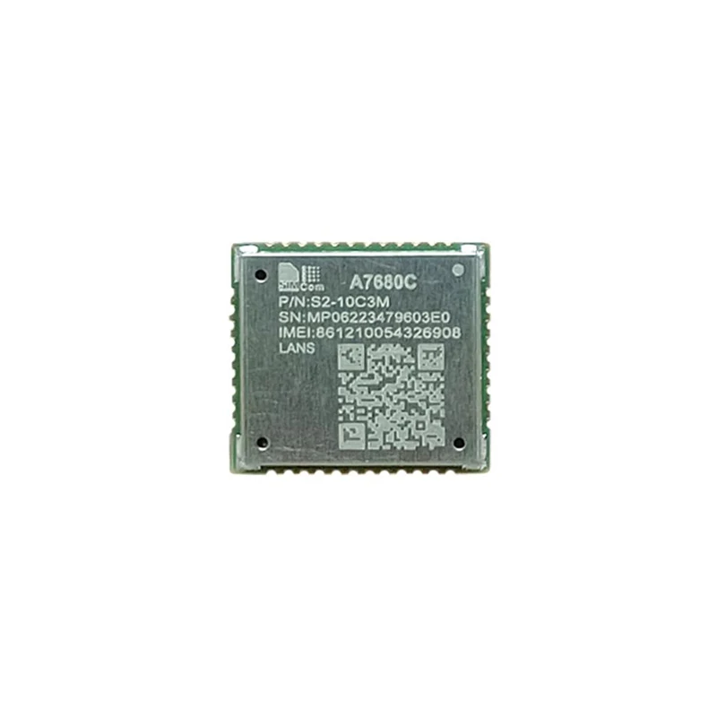 SIMCom A7680C LANS 4G Cat1, модуль LCC + LGA, внешняя фотография, совместимость SIM800C