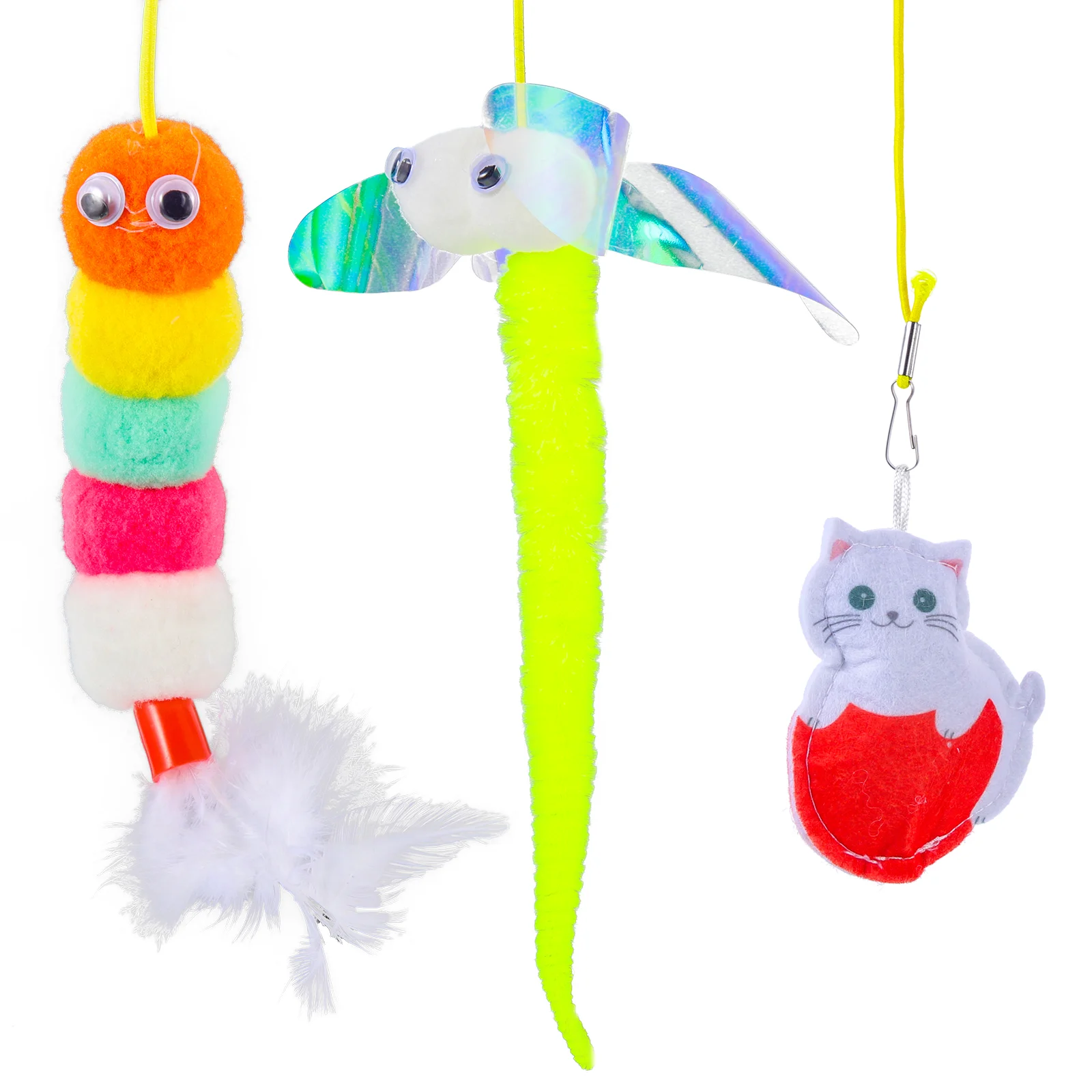 

3Pcs With Catnip Cat Door Cat Cat Cat Door Hanging Cat For Cats for Home Cat Indoor Pet