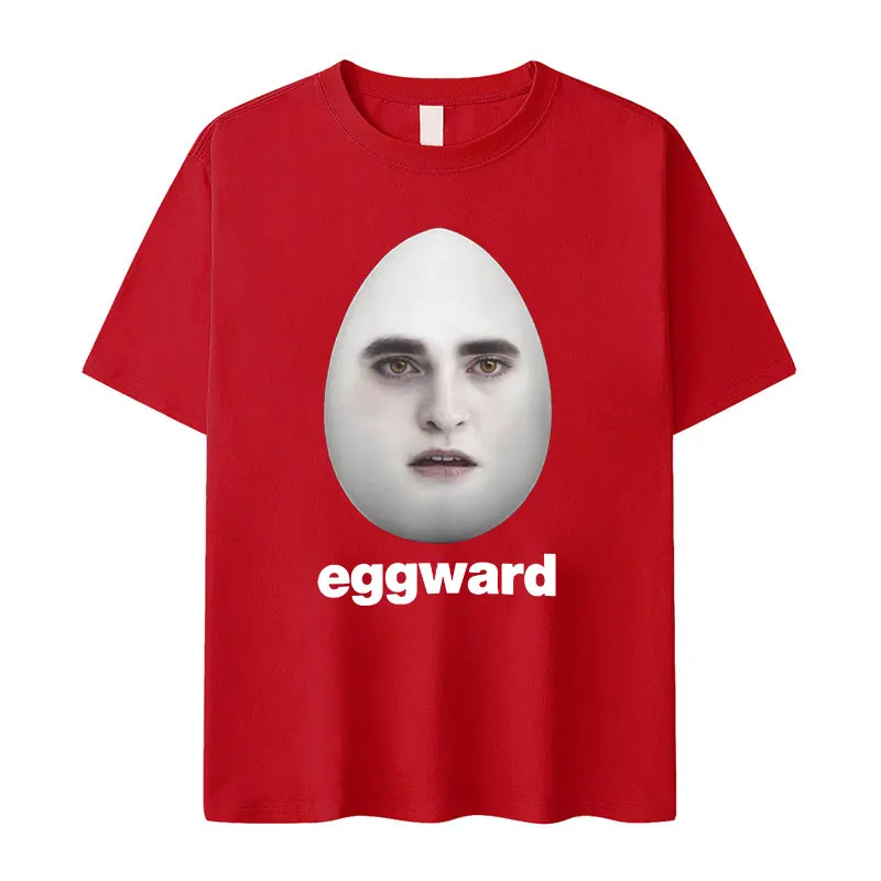 Twilight Edward Sarcastic Robert Pattinson Cullen Funny Meme T-Shirt Men Retro O-Neck Oversized Cotton T-shirts Unisex Harajuku