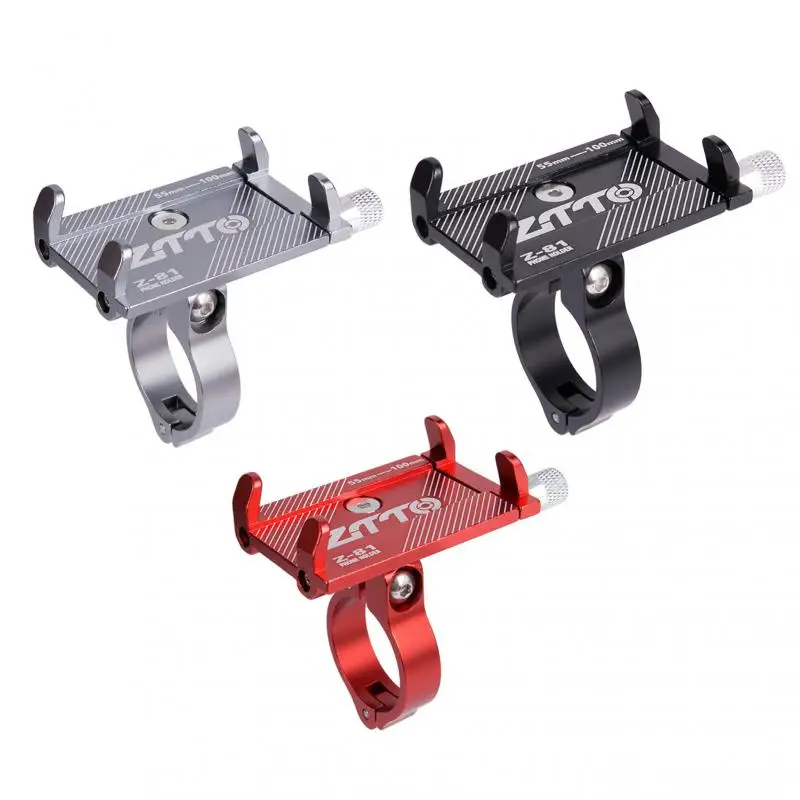 

Motorcycle Phone Holder Mountain Road Bike Mount Scooter Support Aluminum Alloy Z-81 Riding Stand Navigation Bicycle Accessories