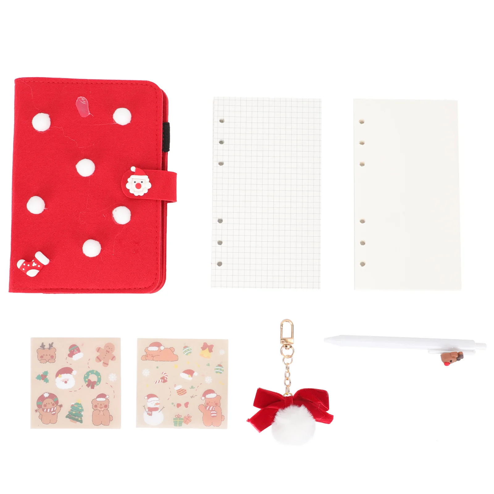 

Notebook Christmas Journal Notepad Diary Books Book Writing Gift Note Pocket Holiday Cartoongirls Hand Account Girl Students