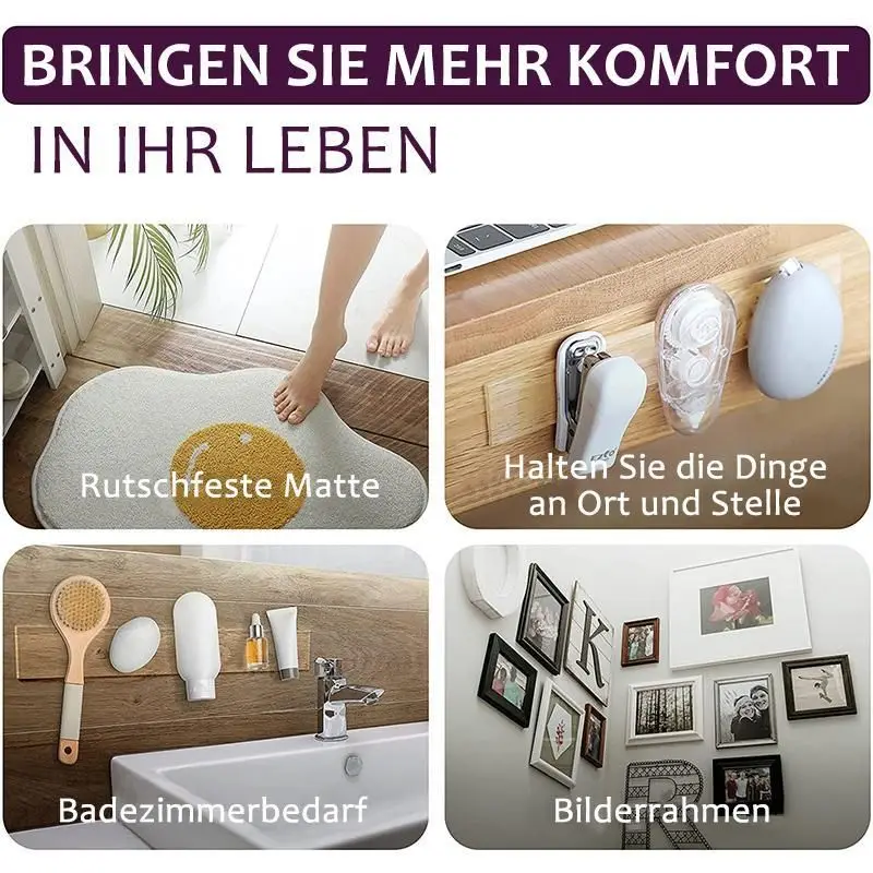 Многоразовая многофункциональная двусторонняя клейкая лента водонепроницаемая