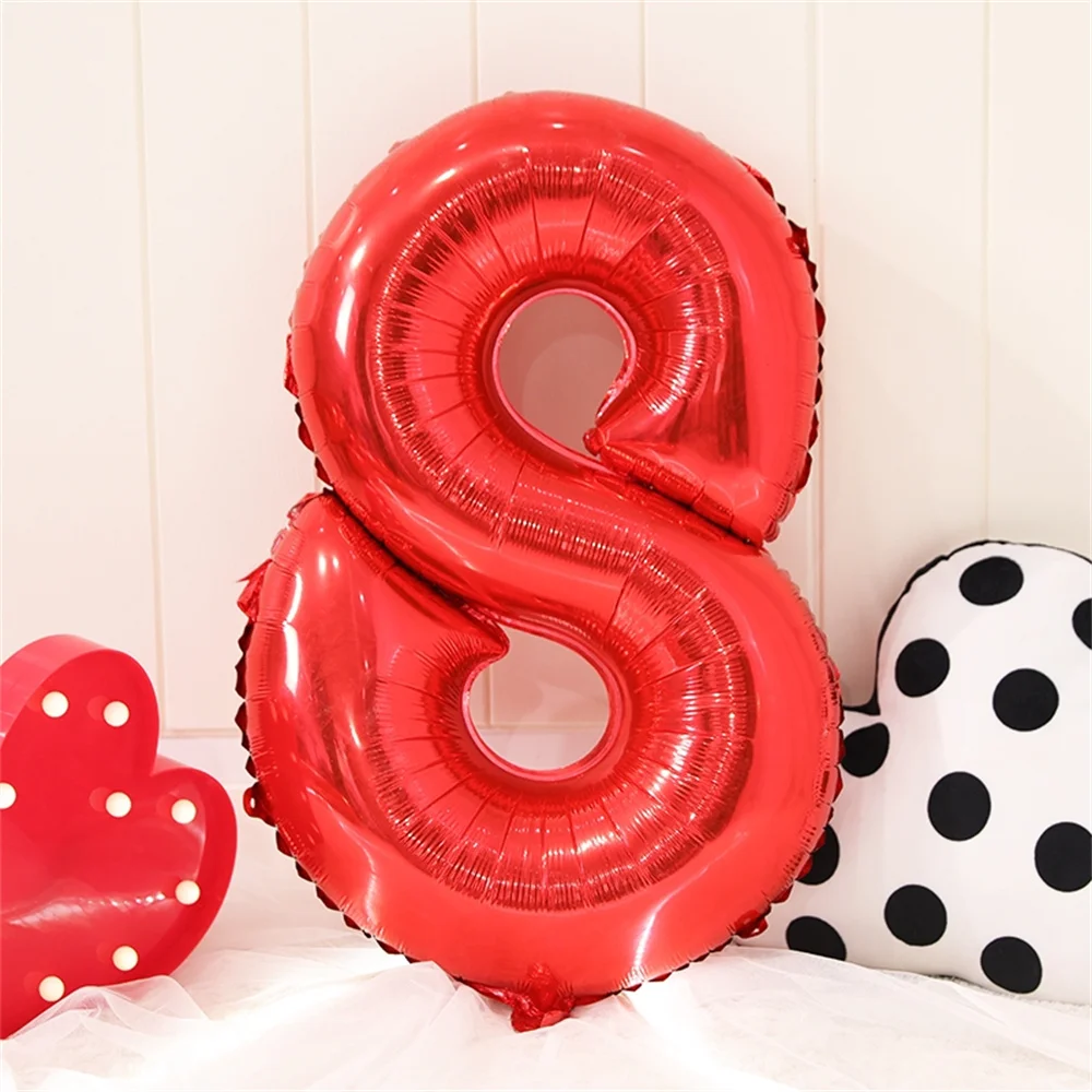 40 дюймов гигантские розовые золотые серебряные цифры-фигурки фольгированные