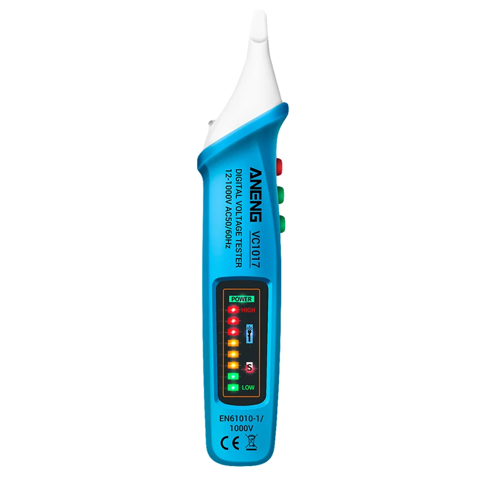 

Voltage Pen Tester Non Electric Electricity Test Meter Ac Checker Digital Multimeter Current Power Flashlight Volt Reader Multi