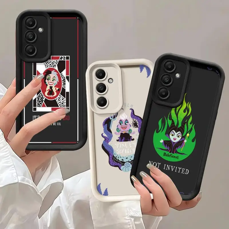 Чехол для телефона с изображением королевы злодеев из мультфильма Samsung Galaxy A55 A52 A33