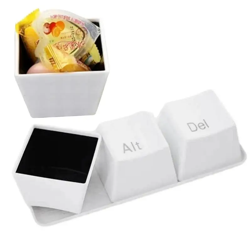 

Ctrl Alt Del Coffee Cup For Drinking Creative Food DishDessert Multifunctional Keyboard Cup Fashionable Apperance Decor Ornament