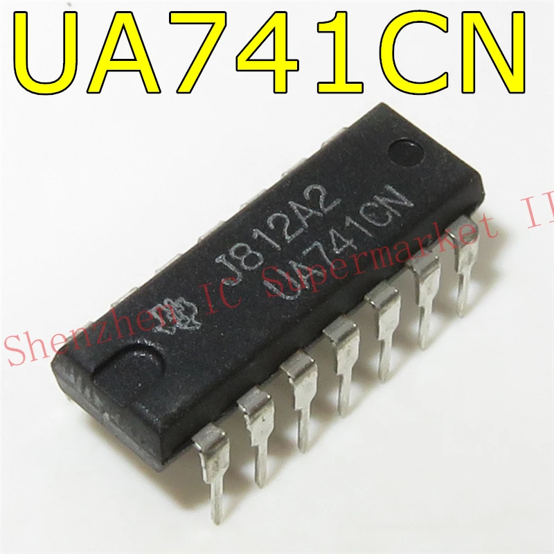 

1 шт./партия UA741CN UA741CP UA741 DIP-14 в наличии