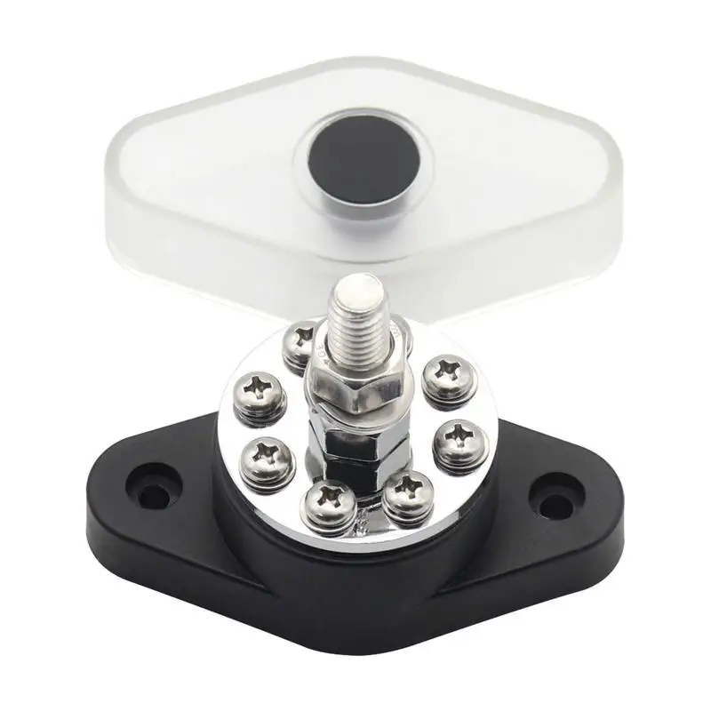 

Блок распределения питания аккумулятора шина 12 В 48 В постоянного тока клеммные винты клеммные зажимы 300 а для автомобиля лодки